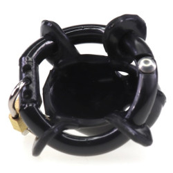 CockLock Cage de chasteté Nub Soft 6 x 2cm Noire